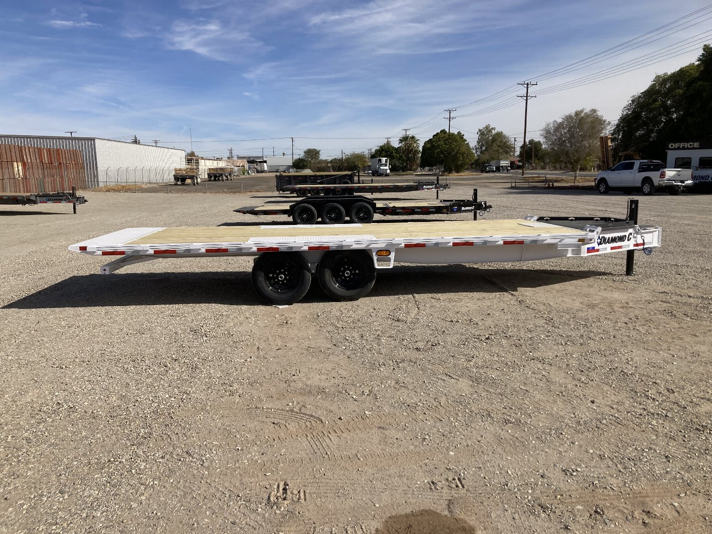 New 2025 Diamond C Trailers DET 207 22X102 12225 Tilt Trailer