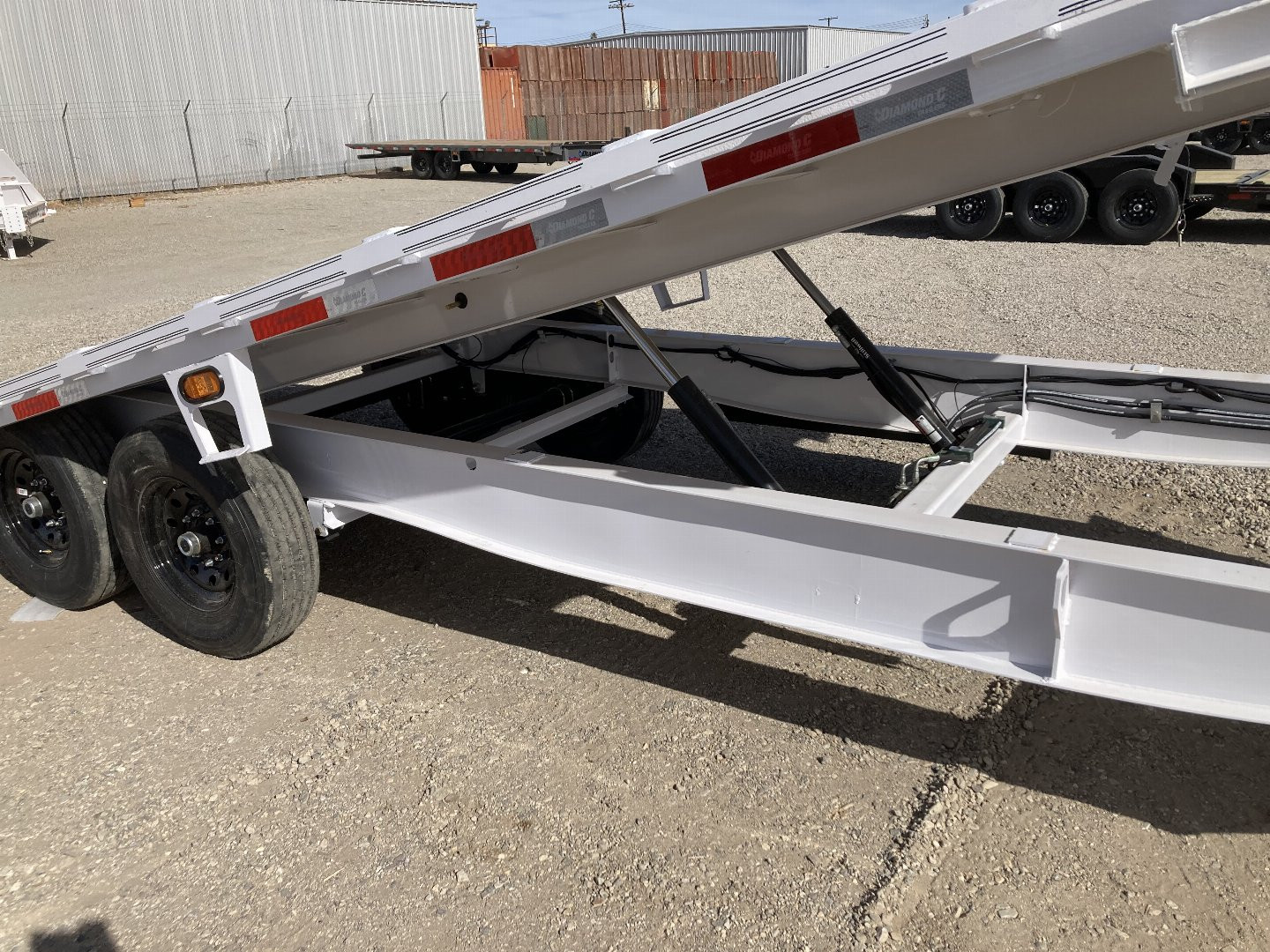 New 2025 Diamond C Trailers DET 207 22X102 12225 Tilt Trailer