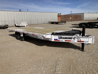 New 2025 Diamond C Trailers DET 207 22X102 12225 Tilt Trailer