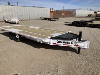 New 2025 Diamond C Trailers DET 207 22X102 12225 Tilt Trailer