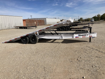 New 2025 Diamond C Trailers DET 207 22X102 12225 Tilt Trailer