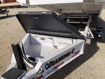 New 2025 Diamond C Trailers DET 207 22X102 12225 Tilt Trailer