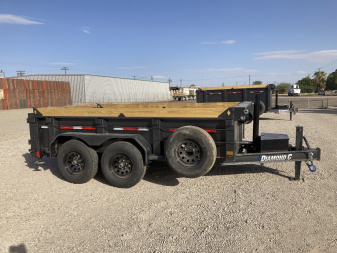 New 2025 Diamond C Trailers MDT 206 12X77X24 Dump Trailer