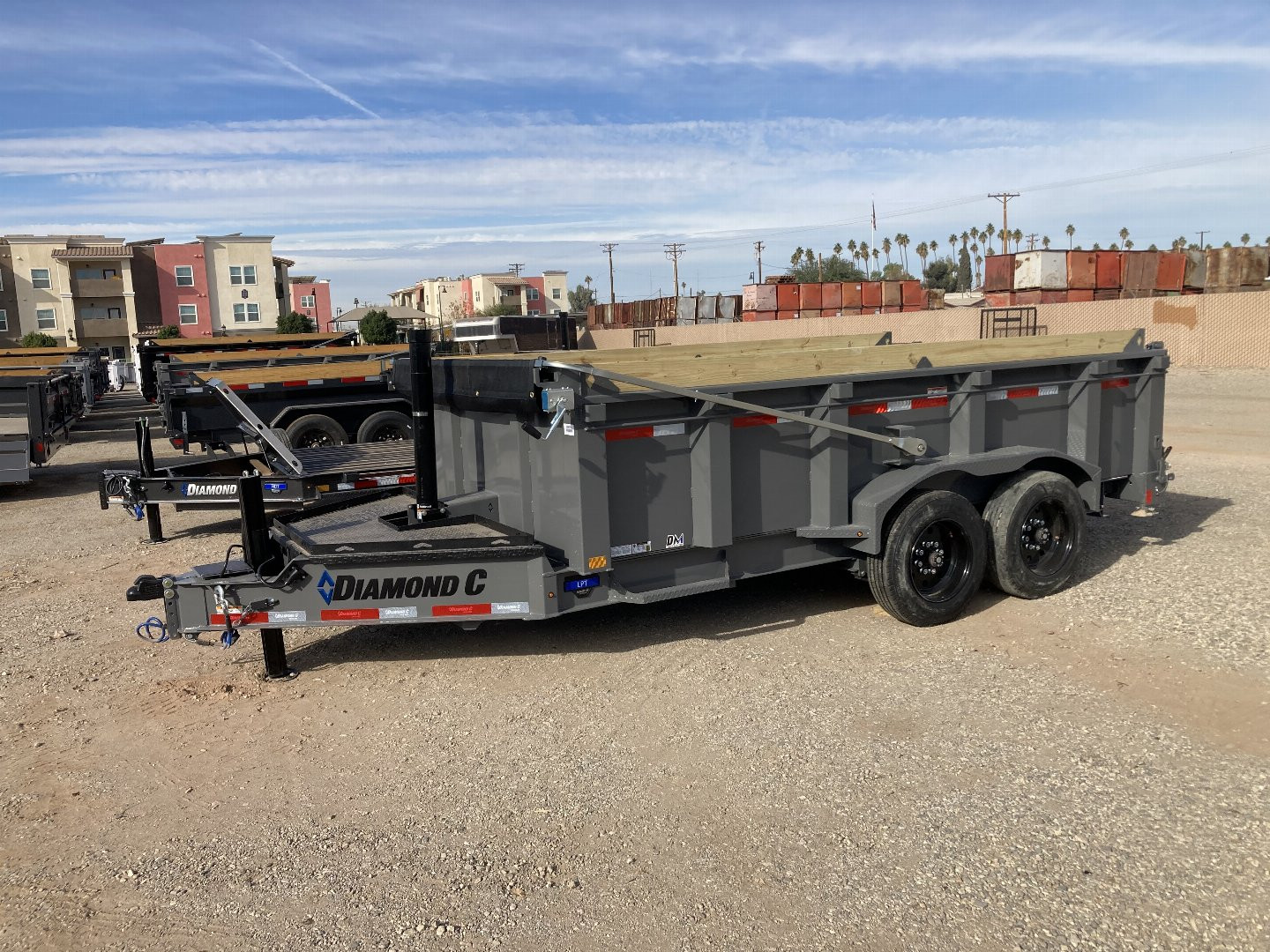 New 2025 Diamond C Trailers LPT 207 14X82 Dump Trailer