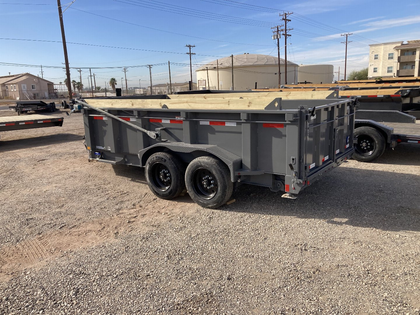 New 2025 Diamond C Trailers LPT 207 14X82 Dump Trailer