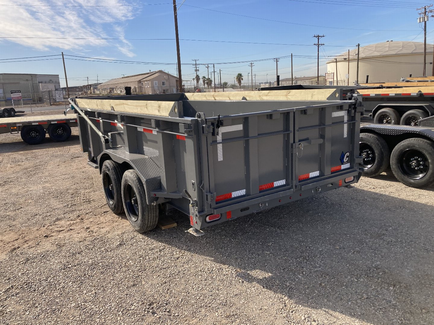 New 2025 Diamond C Trailers LPT 207 14X82 Dump Trailer