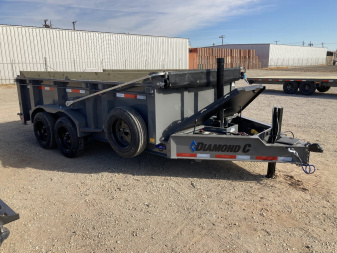 New 2025 Diamond C Trailers LPT 207 14X82 Dump Trailer