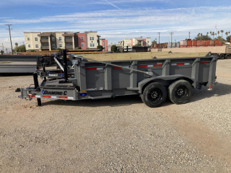 New 2025 Diamond C Trailers LPT 207 14X82 Dump Trailer