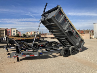 New 2025 Diamond C Trailers LPT 207 14X82 Dump Trailer