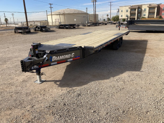 New 2025 Diamond C Trailers DEC 207 24X102 Deckover Trailer