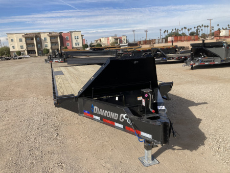 New 2025 Diamond C Trailers DEC 207 24X102 Deckover Trailer