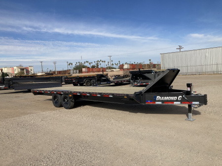 New 2025 Diamond C Trailers DEC 207 24X102 Deckover Trailer