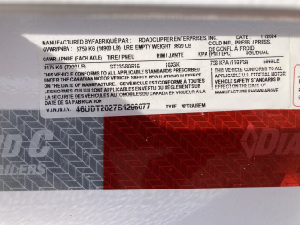 New 2025 Diamond C Trailers HDT 207 20X82 Tilt Trailer