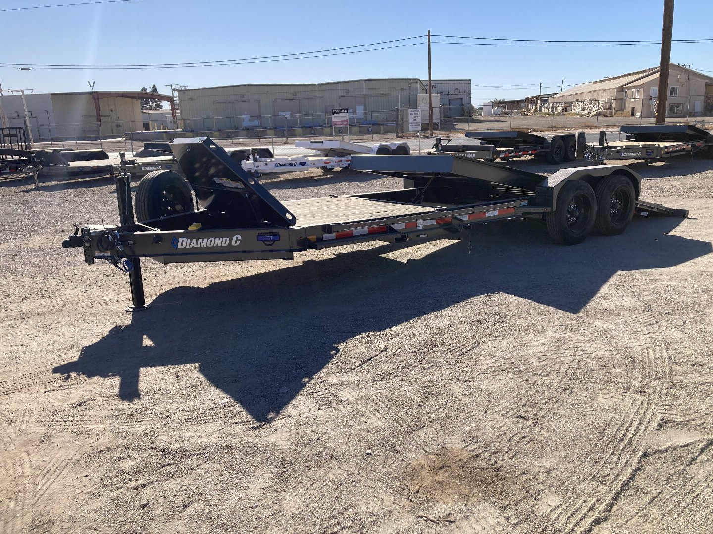 New 2025 Diamond C Trailers HDT 207 22X82 Tilt Trailer