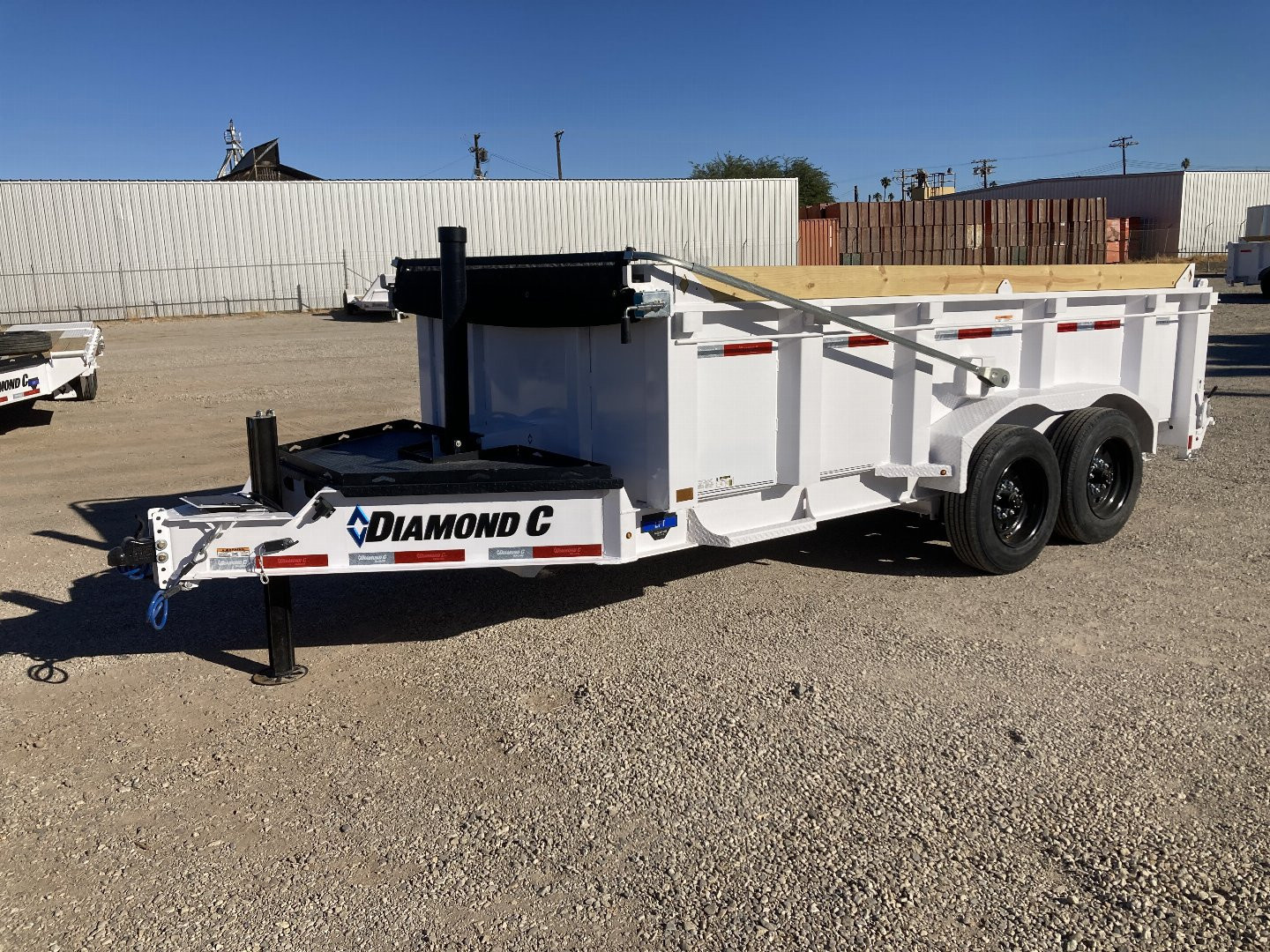 New 2025 Diamond C Trailers LPT 207 14X82LPT207 LOW PROFILE TELESCOPIC DUMP TRAILER Dump Trailer