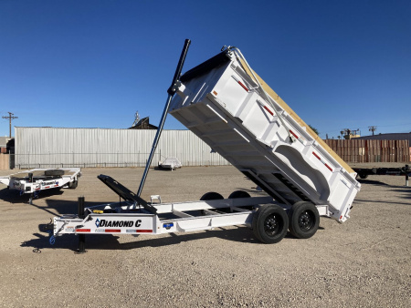 New 2025 Diamond C Trailers LPT 207 14X82LPT207 LOW PROFILE TELESCOPIC DUMP TRAILER Dump Trailer