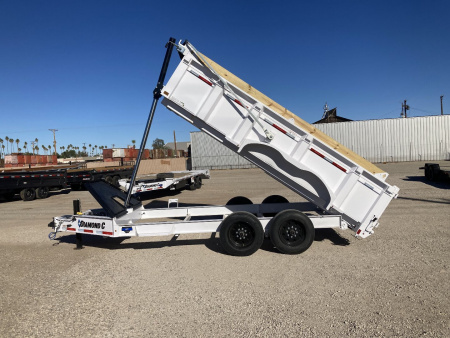 New 2025 Diamond C Trailers LPT 207 14X82LPT207 LOW PROFILE TELESCOPIC DUMP TRAILER Dump Trailer