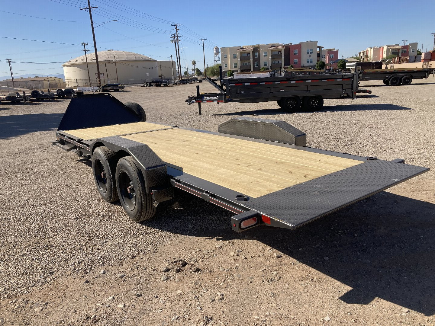 New 2025 Diamond C Trailers HDT 208 22X80 HYDRAULICALLY DAMPENED TILT EQUIPMENT TRAILER- Tilt Trailer