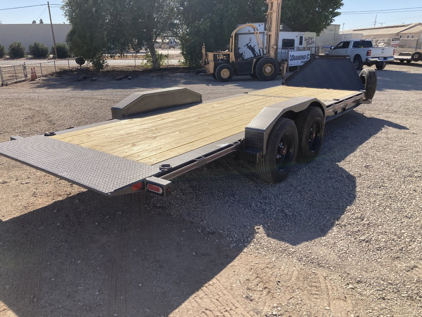 New 2025 Diamond C Trailers HDT 208 22X80 HYDRAULICALLY DAMPENED TILT EQUIPMENT TRAILER- Tilt Trailer