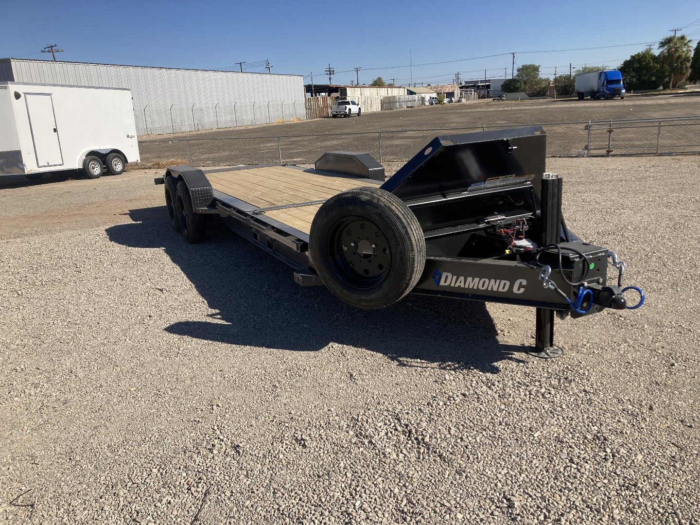 New 2025 Diamond C Trailers HDT 208 22X80 HYDRAULICALLY DAMPENED TILT EQUIPMENT TRAILER- Tilt Trailer