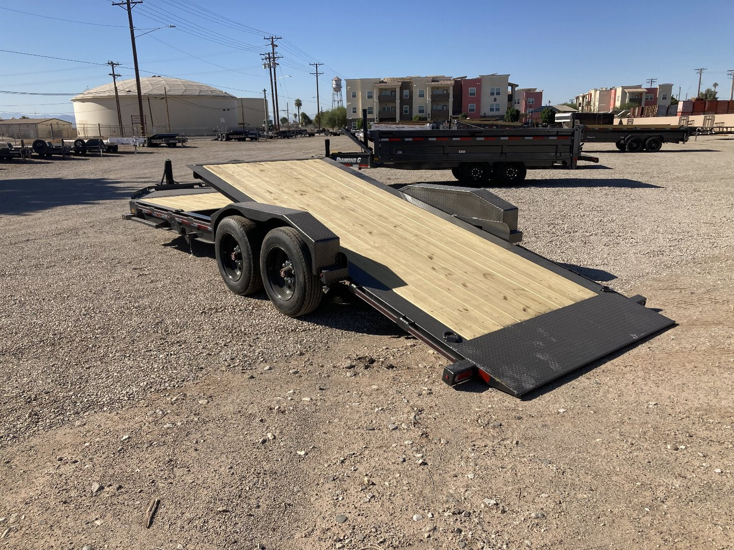 New 2025 Diamond C Trailers HDT 208 22X80 HYDRAULICALLY DAMPENED TILT EQUIPMENT TRAILER- Tilt Trailer