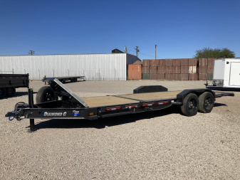 New 2025 Diamond C Trailers HDT 208 22X80 HYDRAULICALLY DAMPENED TILT EQUIPMENT TRAILER- Tilt Trailer