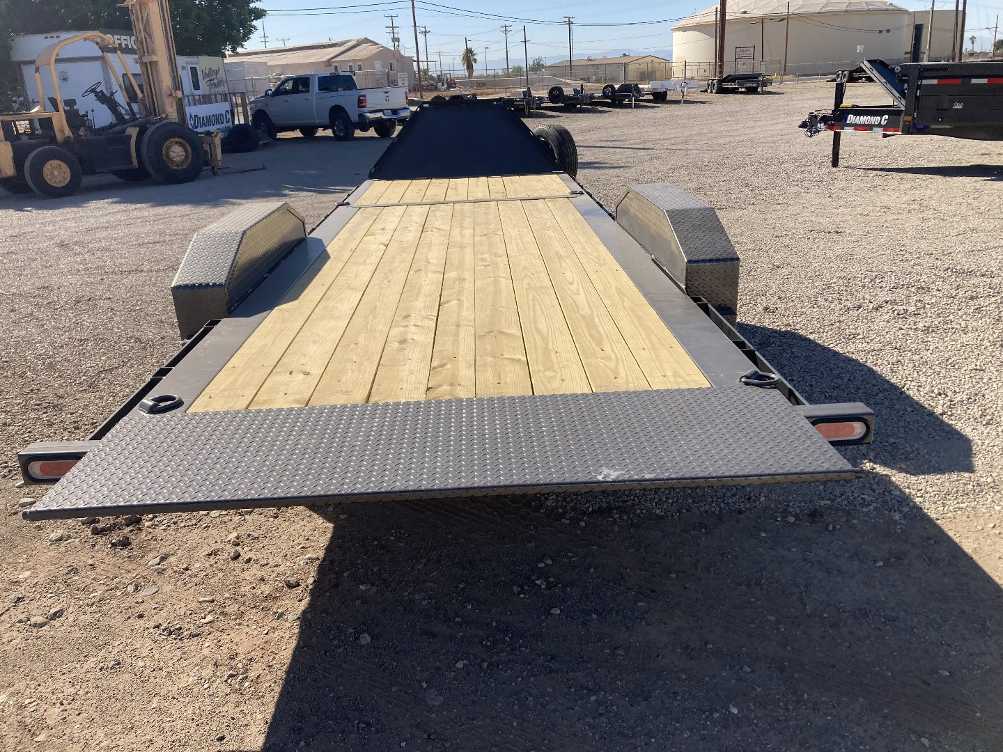 New 2025 Diamond C Trailers HDT208 22X80 HYDRAULICALLY DAMPENED TILT EQUIPMENT TRAILER- Equipment Trailer