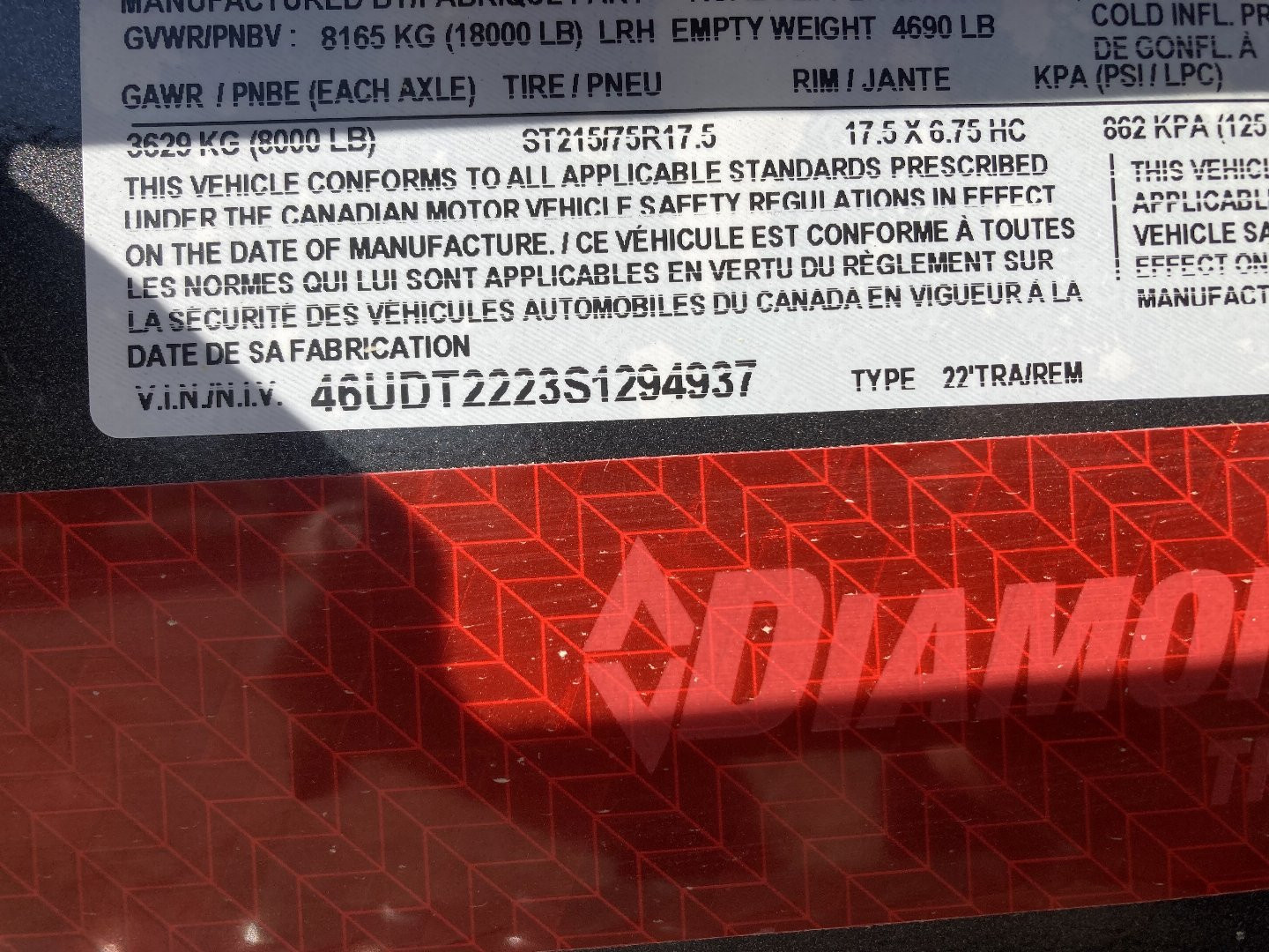 New 2025 Diamond C Trailers HDT208 22X80 HYDRAULICALLY DAMPENED TILT EQUIPMENT TRAILER- Equipment Trailer