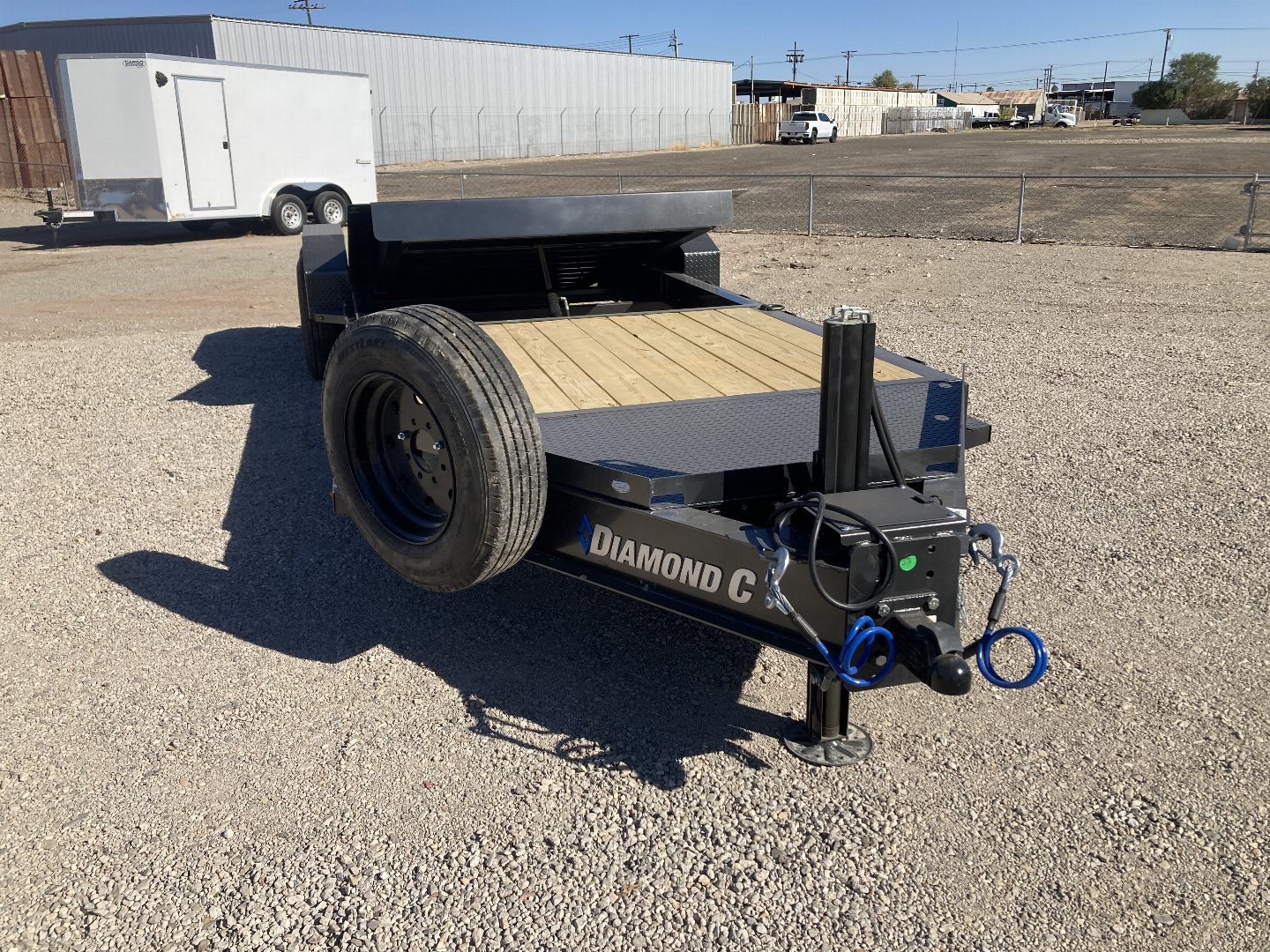 New 2025 Diamond C Trailers HDT208 22X80 HYDRAULICALLY DAMPENED TILT EQUIPMENT TRAILER- Equipment Trailer
