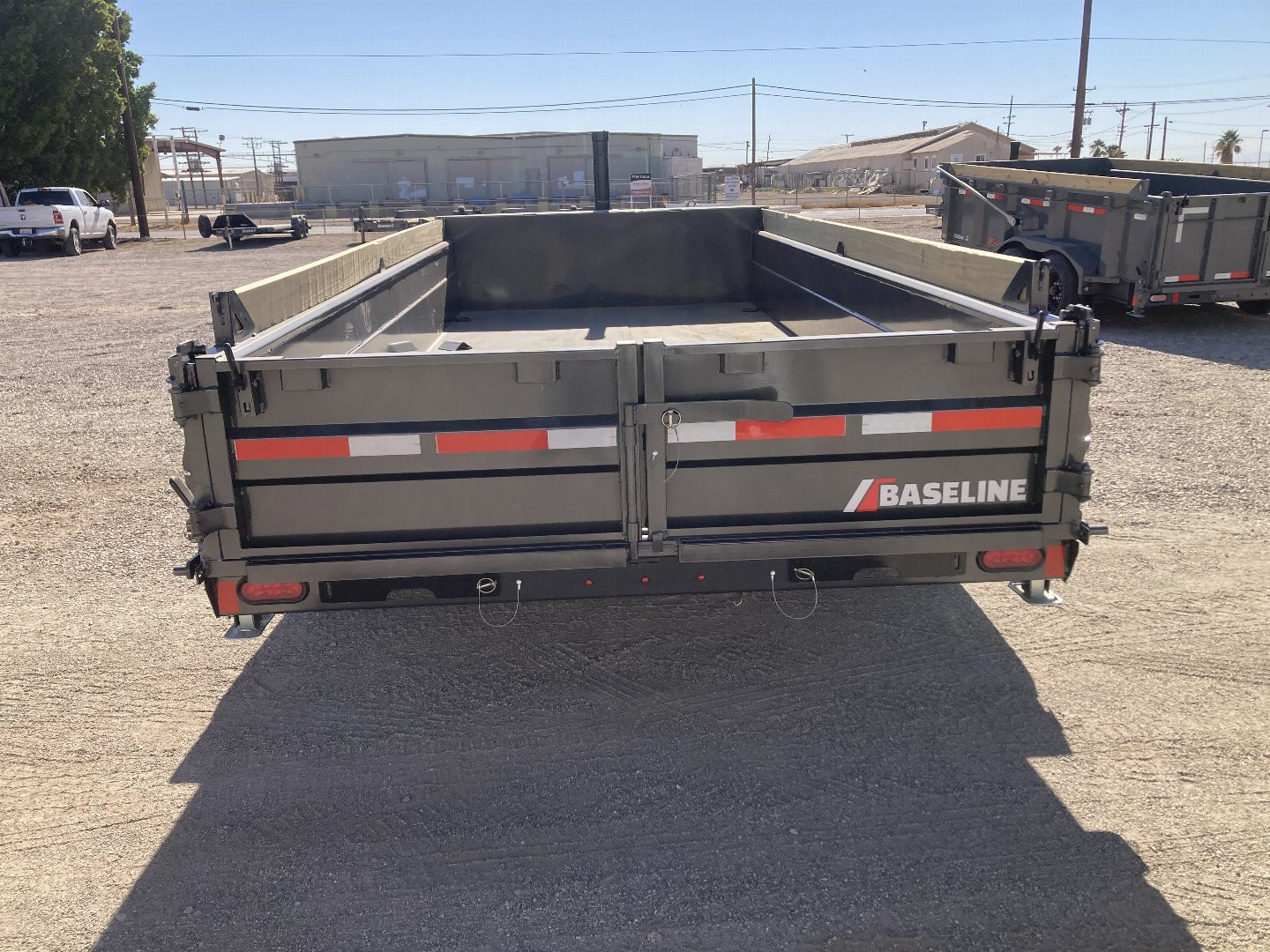New 2025 Baseline HDU207 16x82 HD TELESCOPIC DUMP TRAILER Dump Trailer