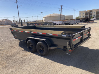 New 2025 Baseline HDU207 16x82 HD TELESCOPIC DUMP TRAILER Dump Trailer