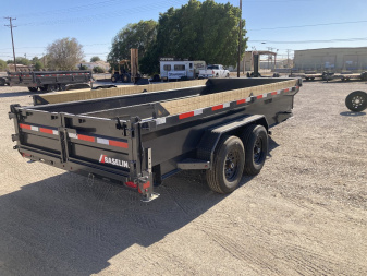 New 2025 Baseline HDU207 16x82 HD TELESCOPIC DUMP TRAILER Dump Trailer