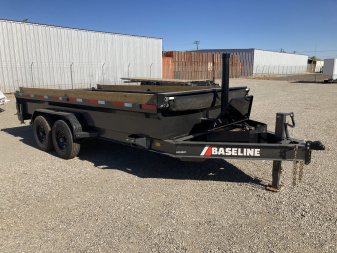 New 2025 Baseline HDU207 16x82 HD TELESCOPIC DUMP TRAILER Dump Trailer