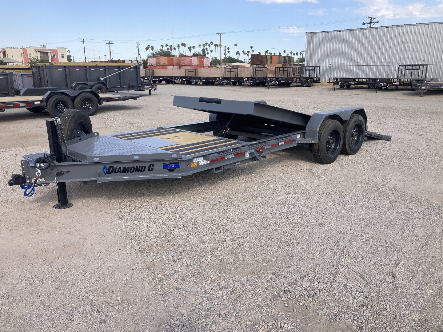 New 2025 Diamond C Trailers HDT207 20X82 Tilt Trailer