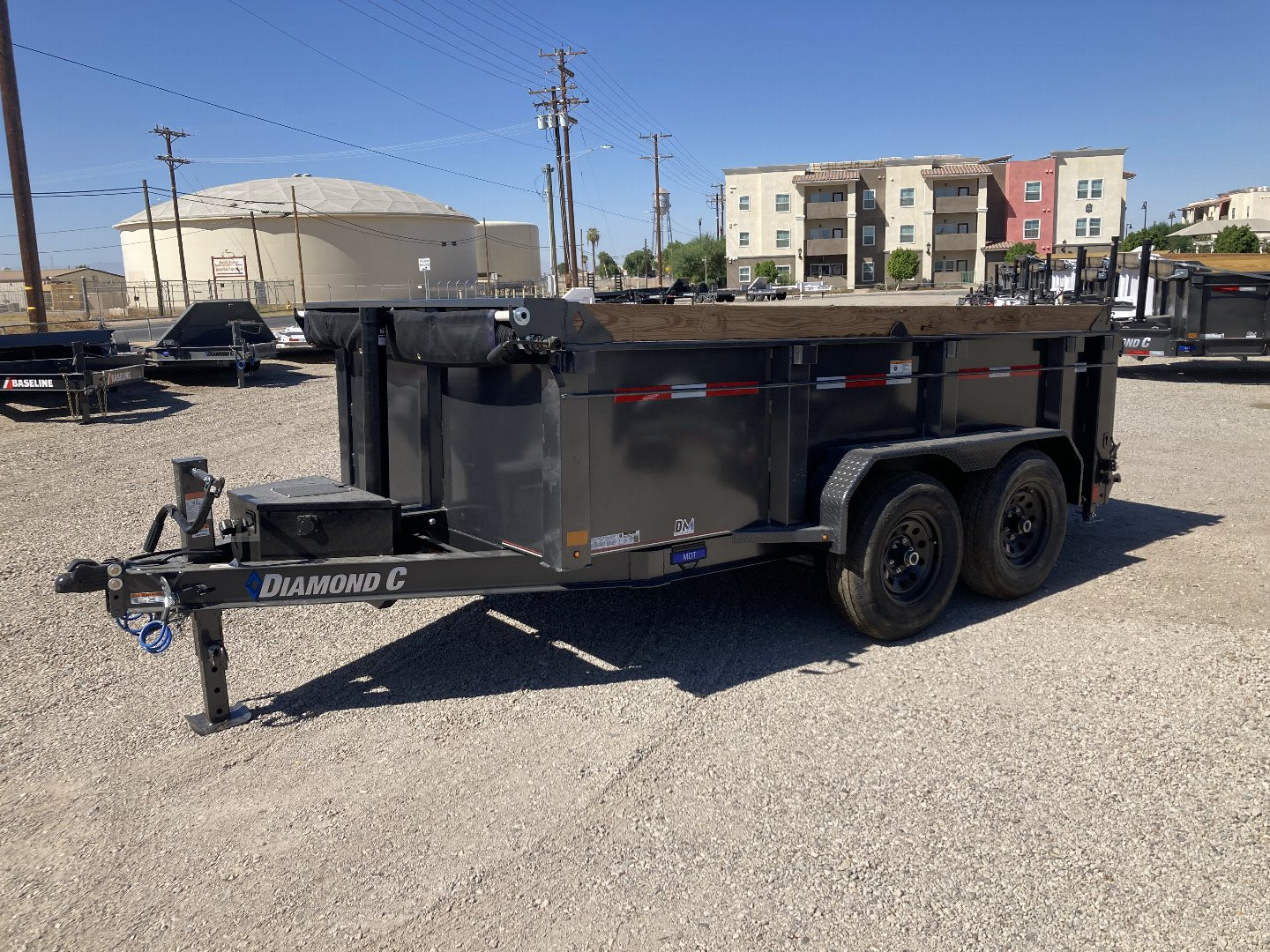 New 2025 Diamond C Trailers MDT206 12X77 MEDIUM DUTY DUMP TRAILER Dump Trailer