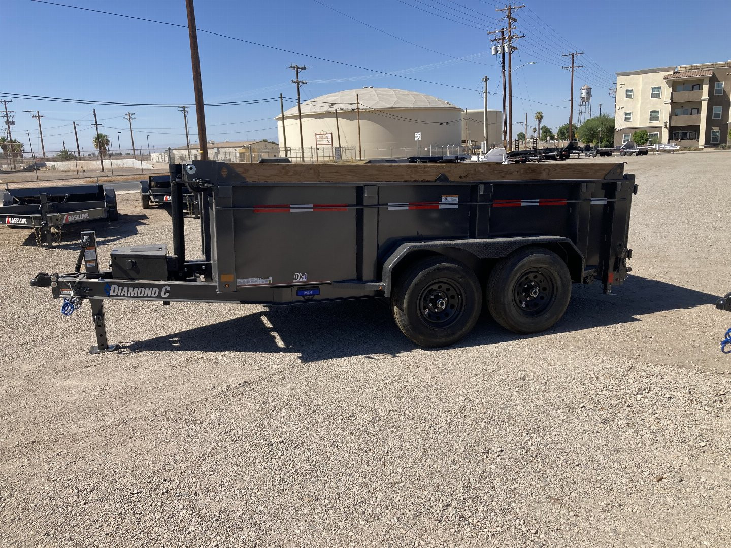 New 2025 Diamond C Trailers MDT206 12X77 MEDIUM DUTY DUMP TRAILER Dump Trailer