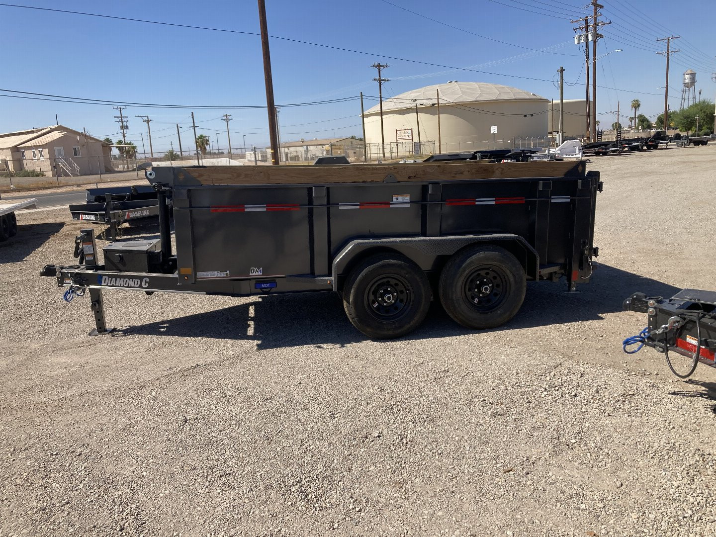 New 2025 Diamond C Trailers MDT206 12X77 MEDIUM DUTY DUMP TRAILER Dump Trailer