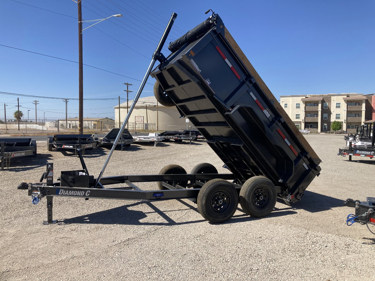 New 2025 Diamond C Trailers MDT206 12X77 MEDIUM DUTY DUMP TRAILER Dump Trailer