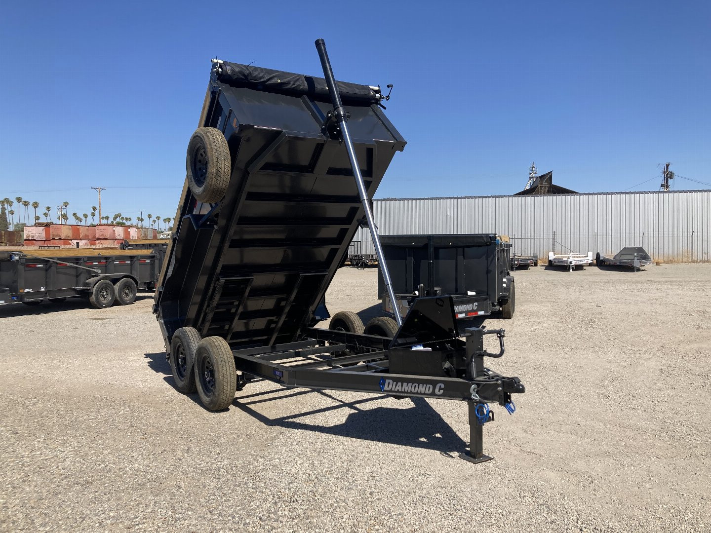 New 2025 Diamond C Trailers MDT206 12X77 MEDIUM DUTY DUMP TRAILER Dump Trailer