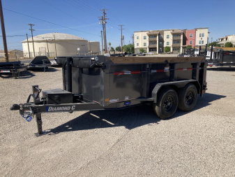 New 2025 Diamond C Trailers MDT206 12X77 MEDIUM DUTY DUMP TRAILER Dump Trailer