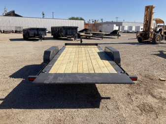 New 2025 BASELINE HTL207 20X82 HYD DAMPENED Equipment Trailer
