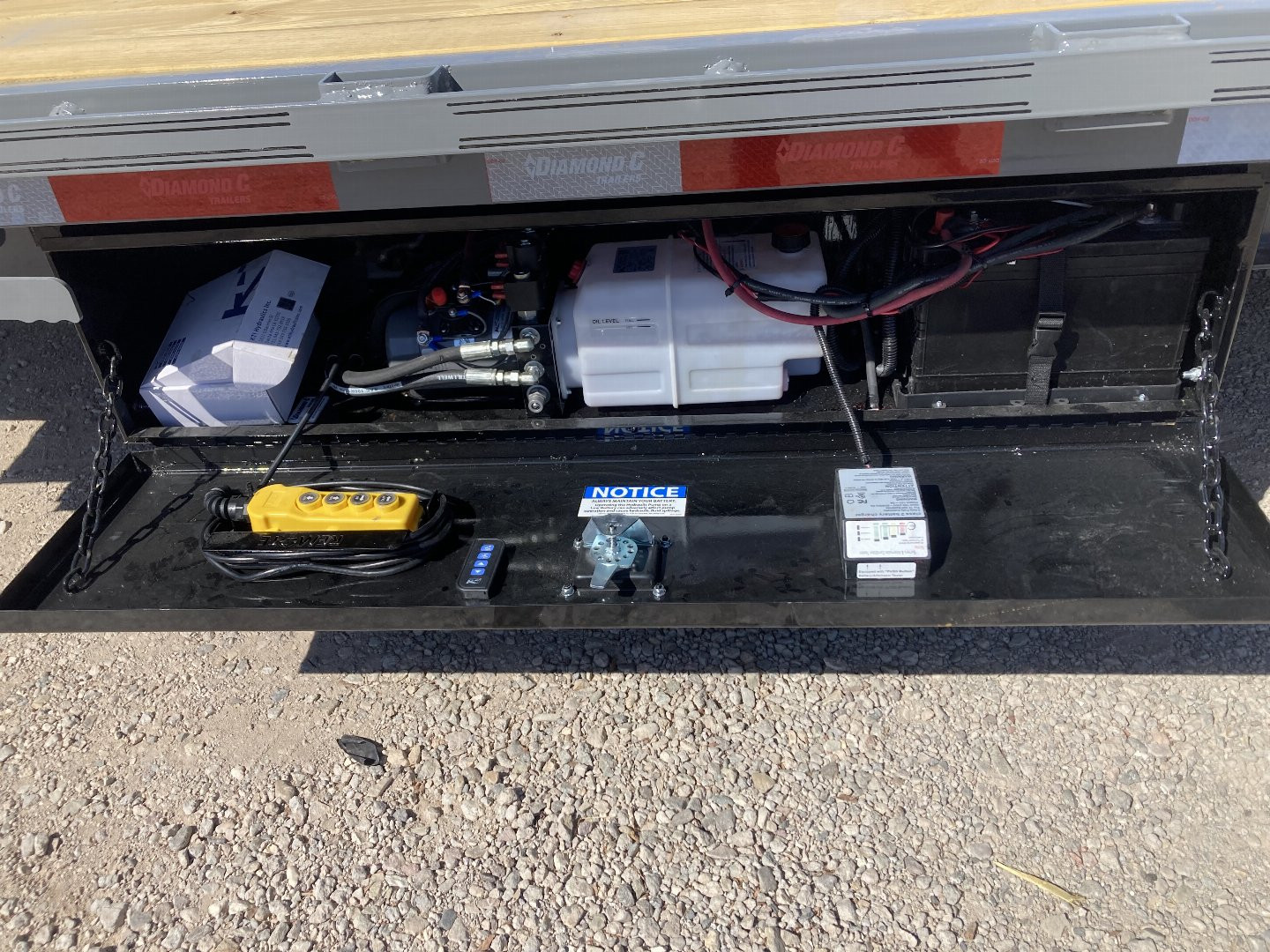 New 2025 DIAMOND C TRAILERS DET207 24X102 Tilt Trailer