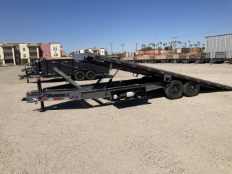 New 2025 DIAMOND C TRAILERS DET207 24X102 Tilt Trailer