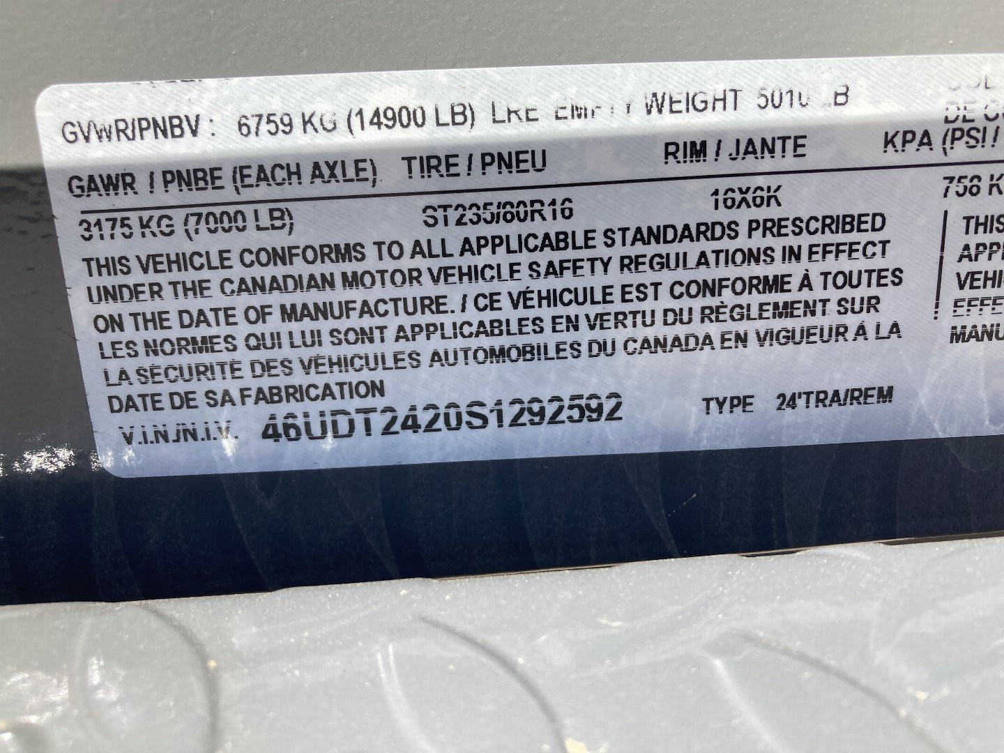 New 2025 Diamond C Trailers DET207 24X102 Deckover Trailer