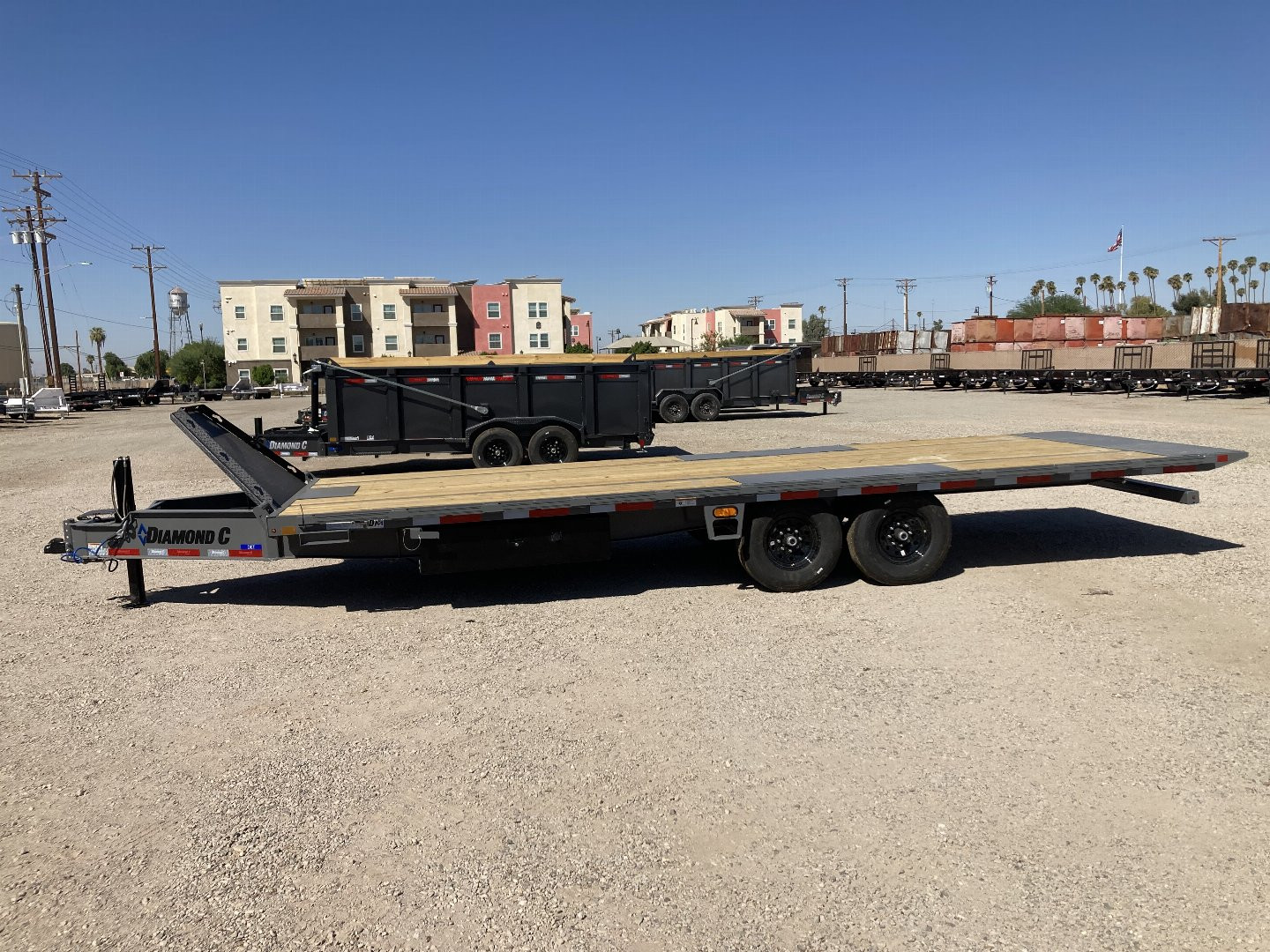 New 2025 Diamond C Trailers DET207 24X102 Deckover Trailer
