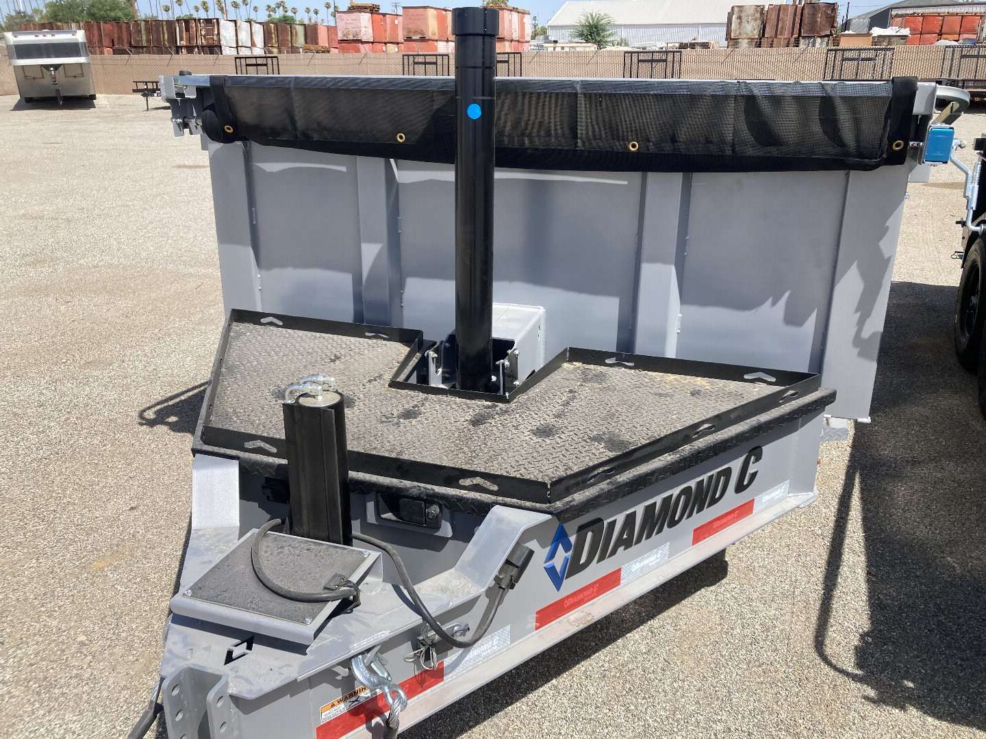 New 2025 Diamond C Trailers LPT207 14X82 Dump Trailer