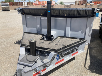 New 2025 Diamond C Trailers LPT207 14X82 Dump Trailer