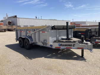 New 2025 Diamond C Trailers LPT207 14X82 Dump Trailer