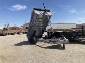 New 2025 Diamond C Trailers LPT207 14X82 Dump Trailer