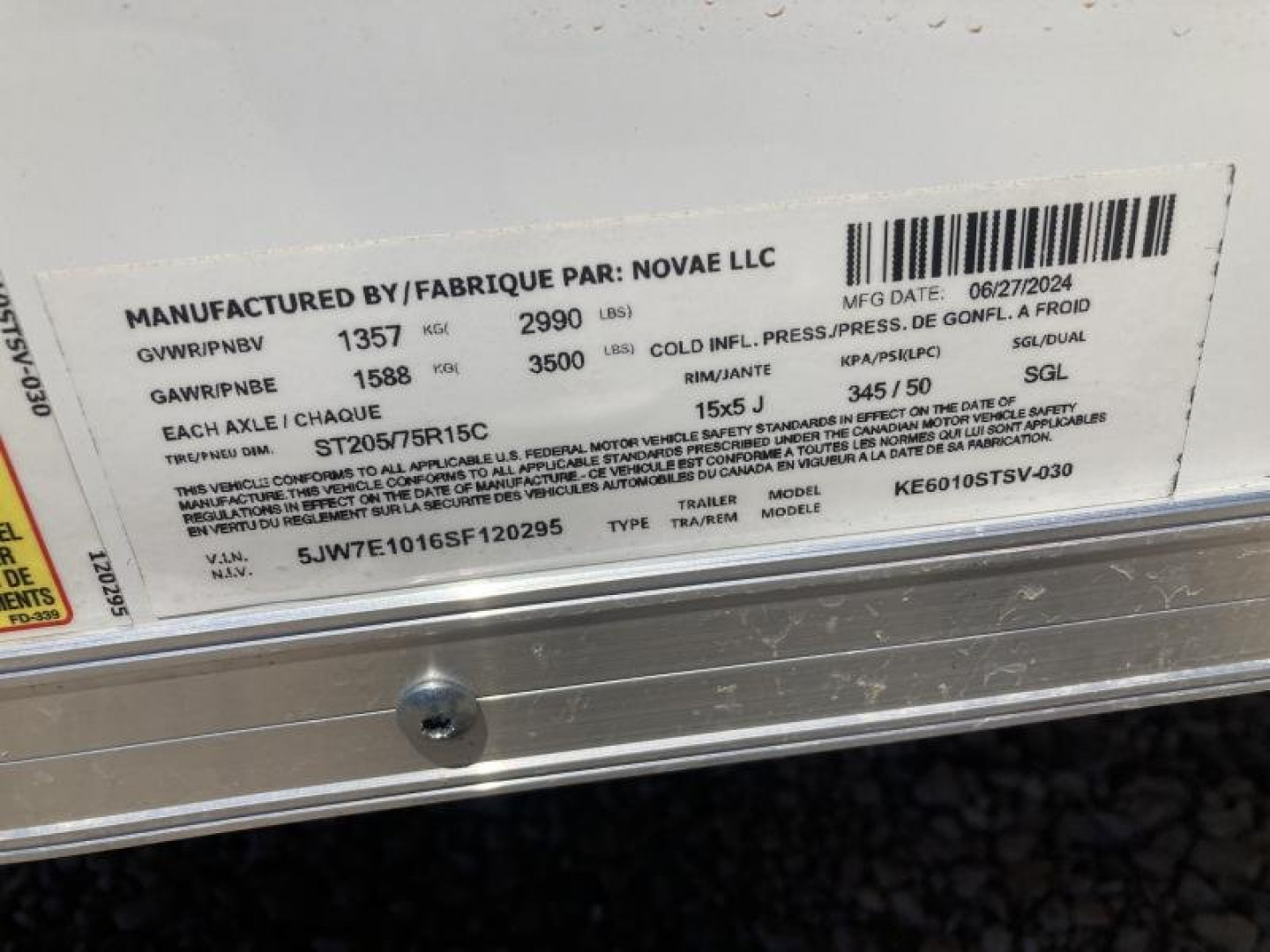 New 2024 Cargo Express CSC0A5.0X10SI2FE  Cargo / Enclosed Trailer